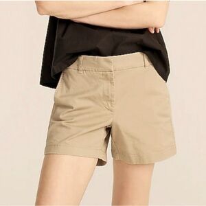 J Crew Khaki Chino Shorts 0